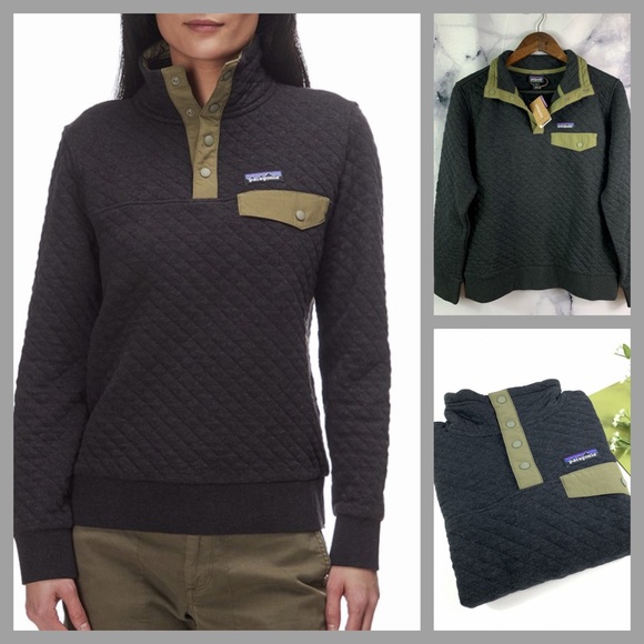 Patagonia Sweaters - Patagonia Organic Cotton Quilt Snap T Pullover